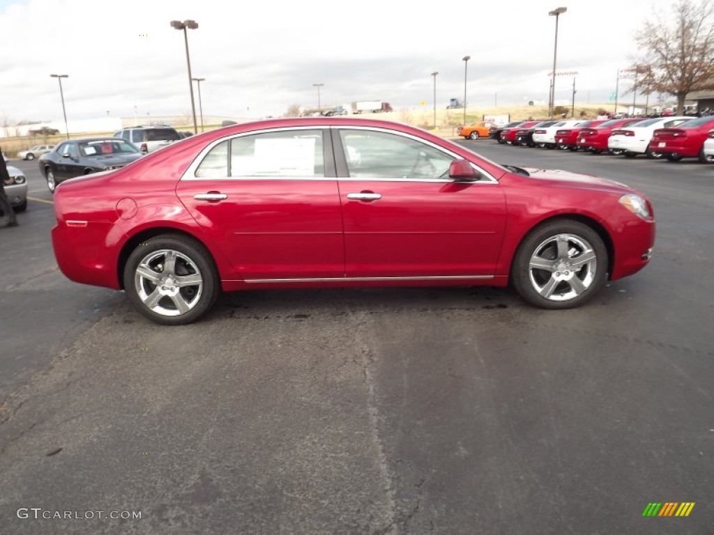 Crystal Red Tintcoat 2012 Chevrolet Malibu LT Exterior Photo #60387325