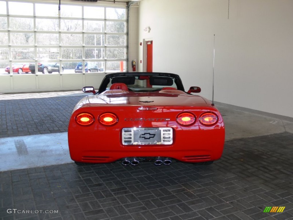 2004 Corvette Convertible - Torch Red / Torch Red photo #10
