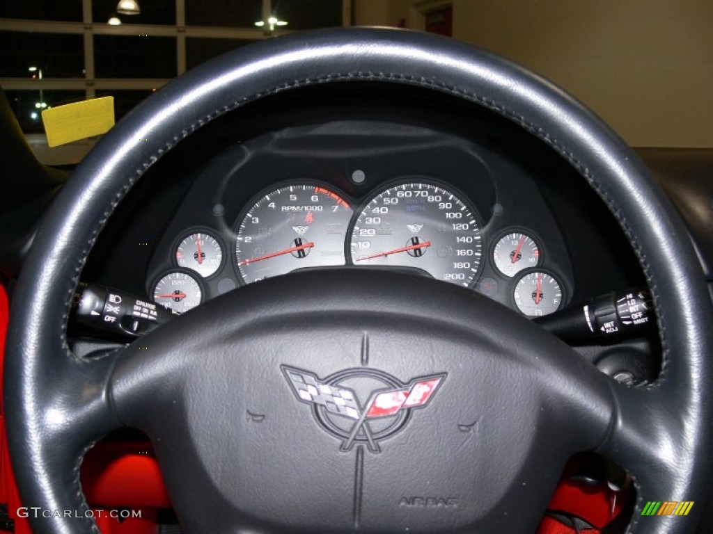 2004 Corvette Convertible - Torch Red / Torch Red photo #22