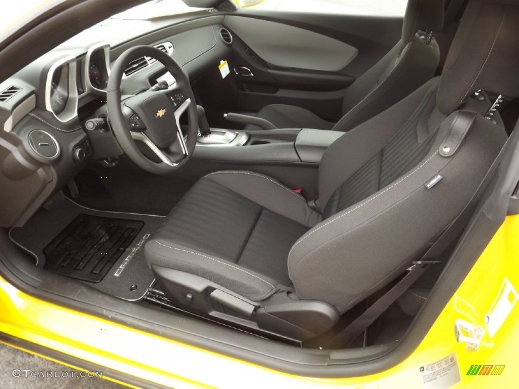 2012 Camaro LS Coupe - Rally Yellow / Black photo #9