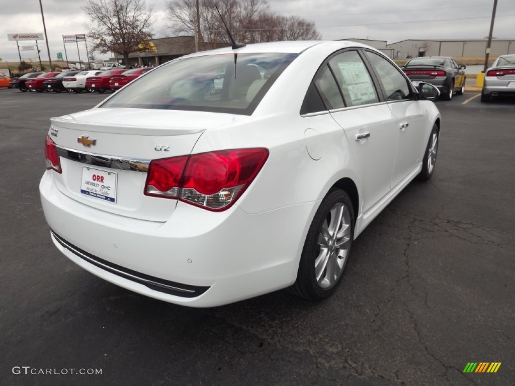 2012 Cruze LTZ/RS - Summit White / Cocoa/Light Neutral photo #5