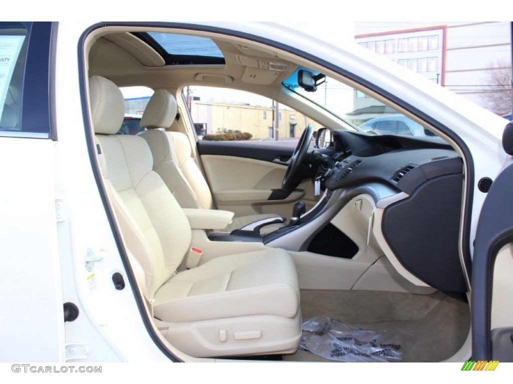 Parchment Interior 2010 Acura TSX Sedan Photo #60388093