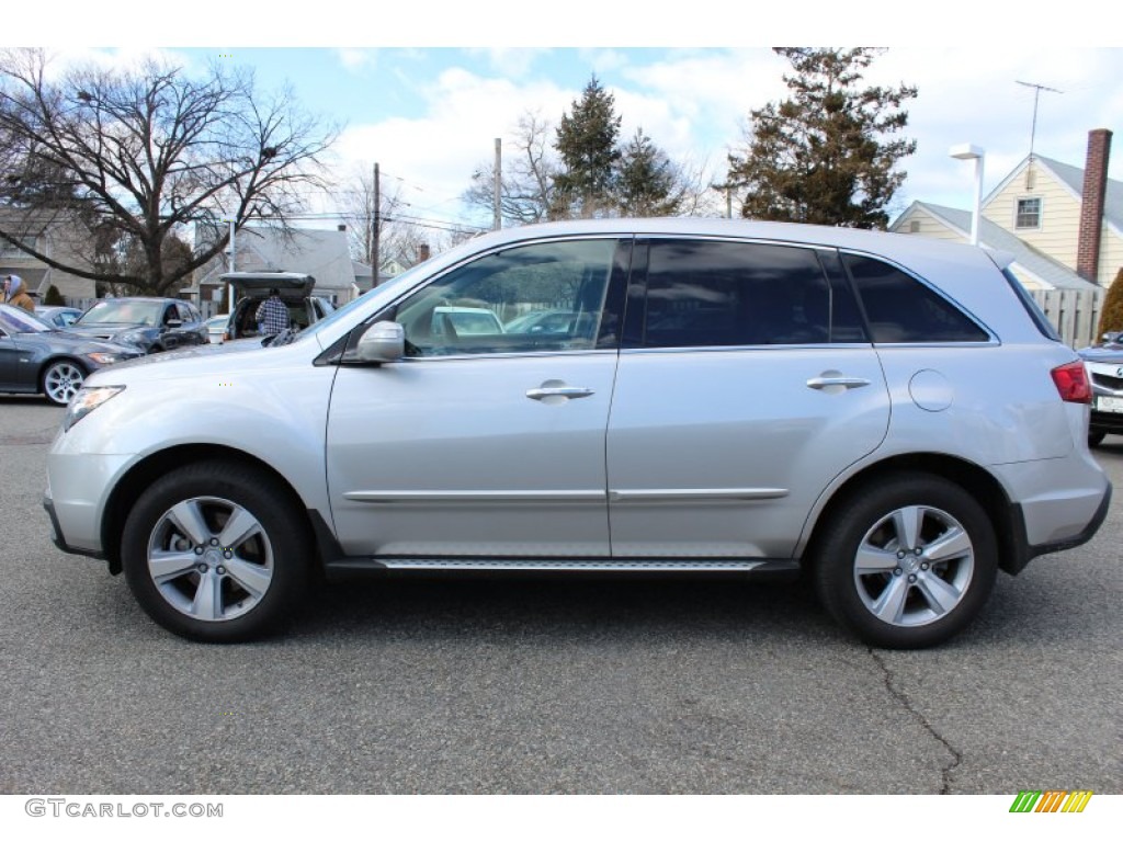 Palladium Metallic 2011 Acura MDX Technology Exterior Photo #60388200