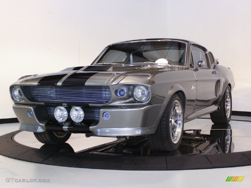 Grey Metallic 1967 Ford Mustang Shelby G.T.500 Eleanor Fastback Exterior Photo #60388275