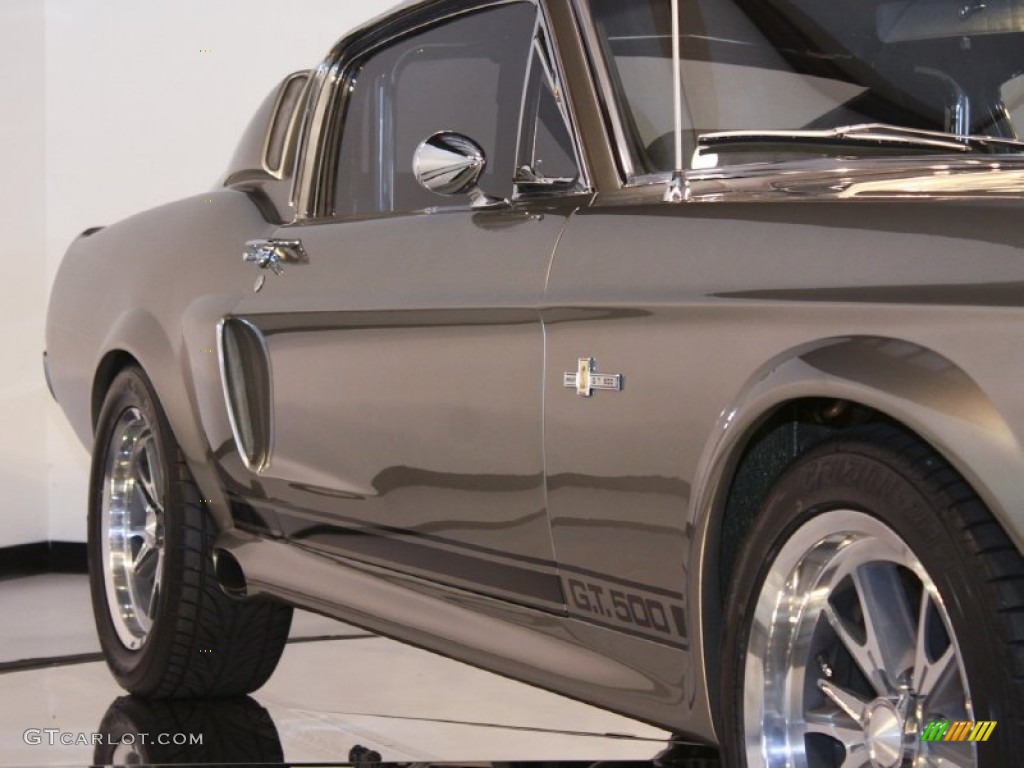 1967 Mustang Shelby G.T.500 Eleanor Fastback - Grey Metallic / Black photo #18