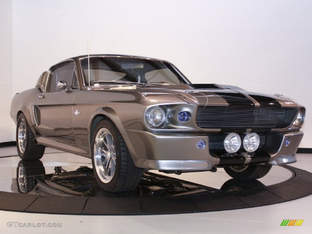 1967 Mustang Shelby G.T.500 Eleanor Fastback - Grey Metallic / Black photo #23