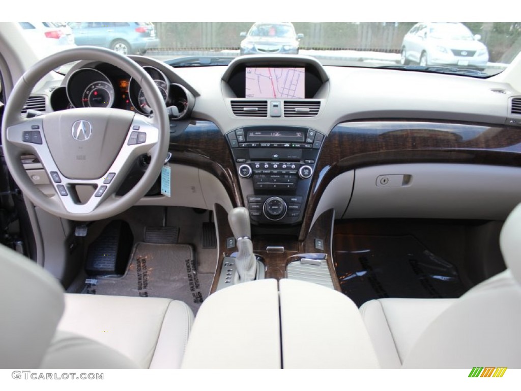 2011 Acura MDX Technology Taupe Dashboard Photo #60388521