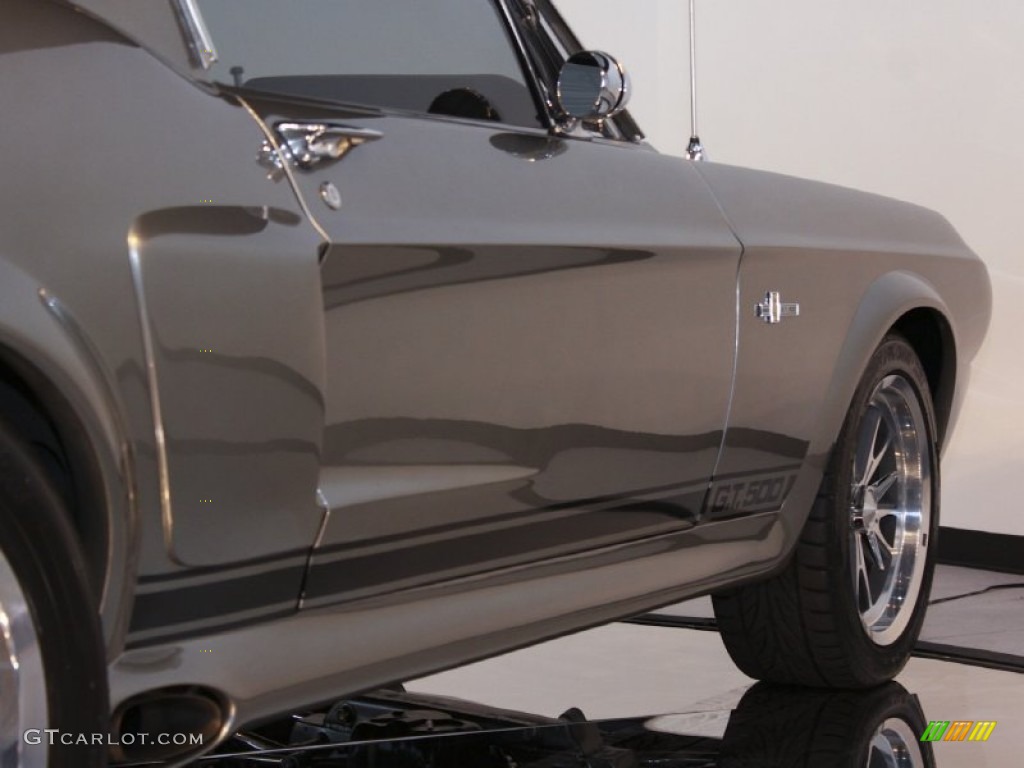 1967 Mustang Shelby G.T.500 Eleanor Fastback - Grey Metallic / Black photo #52