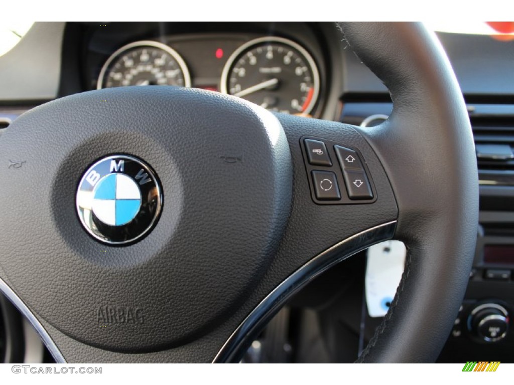 2011 3 Series 335i Coupe - Black Sapphire Metallic / Black photo #16