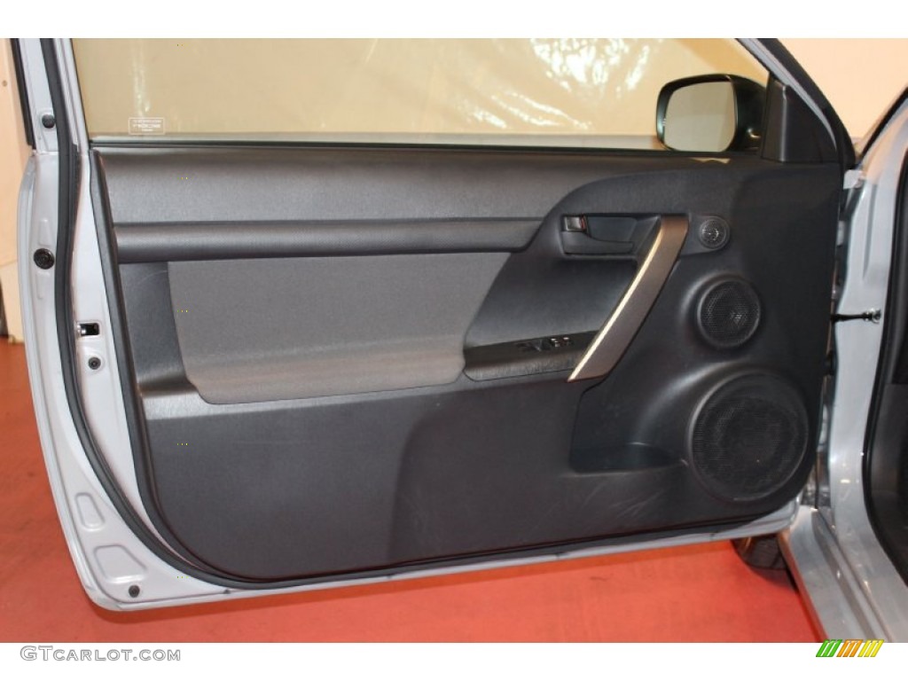 2011 Scion tC Standard tC Model Dark Charcoal Door Panel Photo #60390401