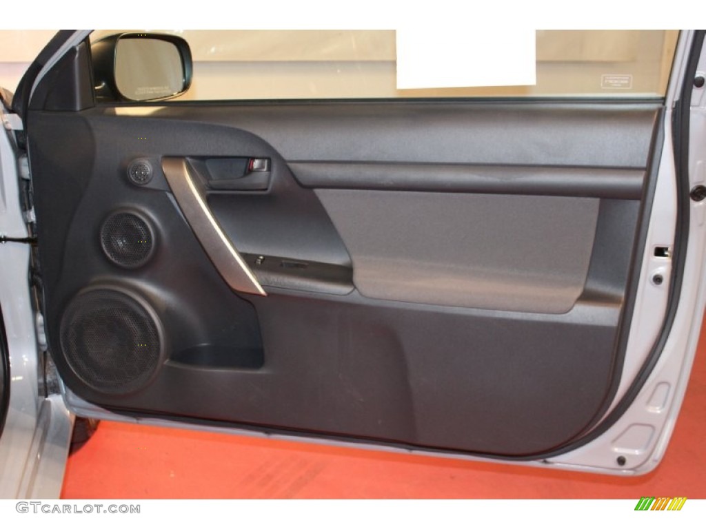 2011 Scion tC Standard tC Model Dark Charcoal Door Panel Photo #60390478