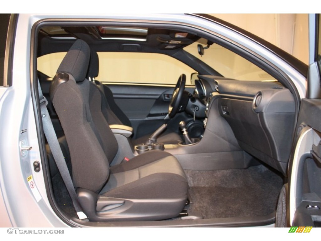 Dark Charcoal Interior 2011 Scion tC Standard tC Model Photo #60390496