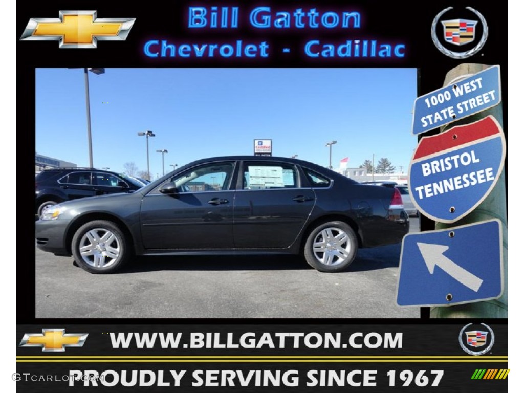 2012 Impala LT - Ashen Gray Metallic / Gray photo #1