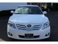 2011 Super White Toyota Camry XLE  photo #2