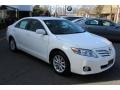 2011 Super White Toyota Camry XLE  photo #3