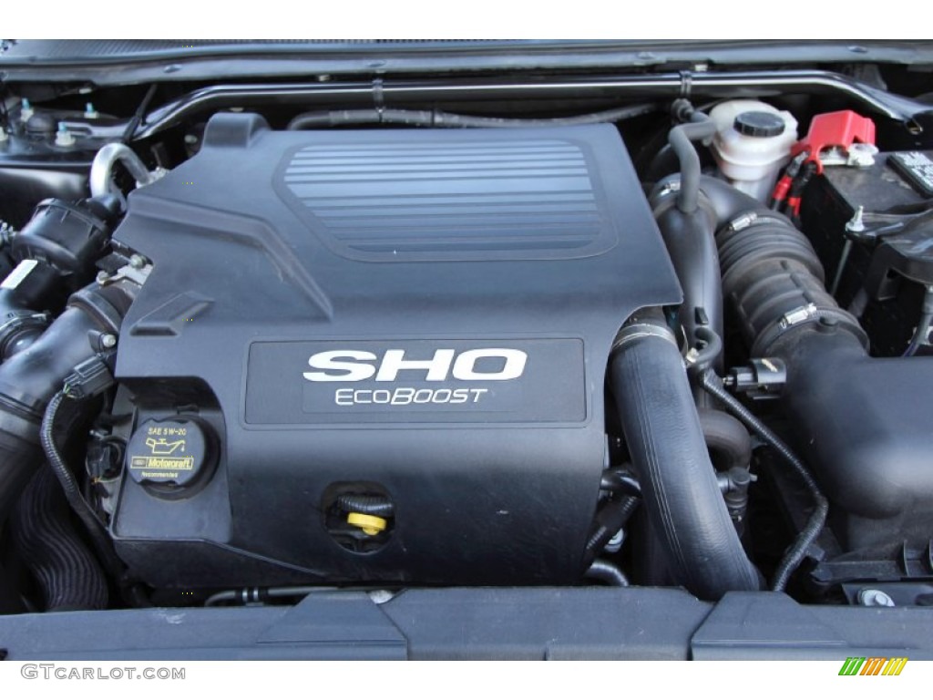 2010 Ford Taurus SHO AWD 3.5 Liter GTDI EcoBoost Twin-Turbocharged DOHC 24-Valve VVT V6 Engine Photo #60392554