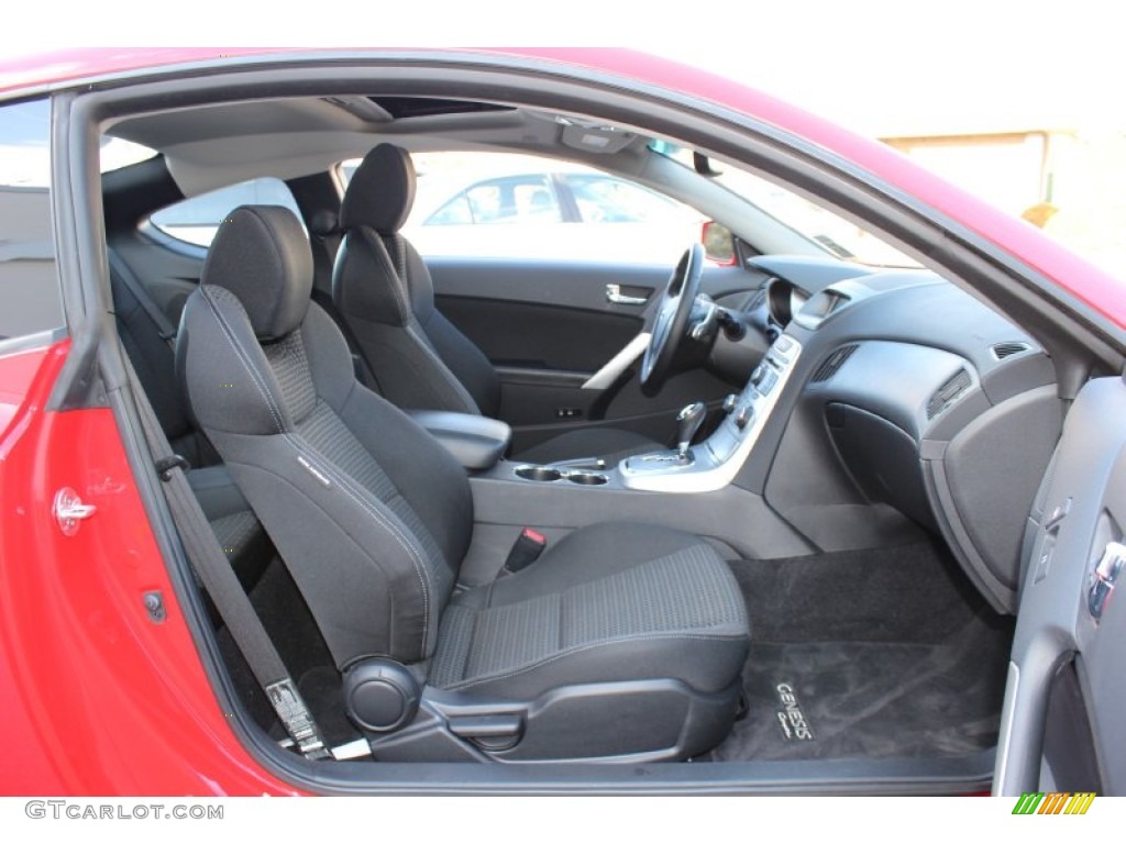 Black Interior 2010 Hyundai Genesis Coupe 2.0T Photo #60392622