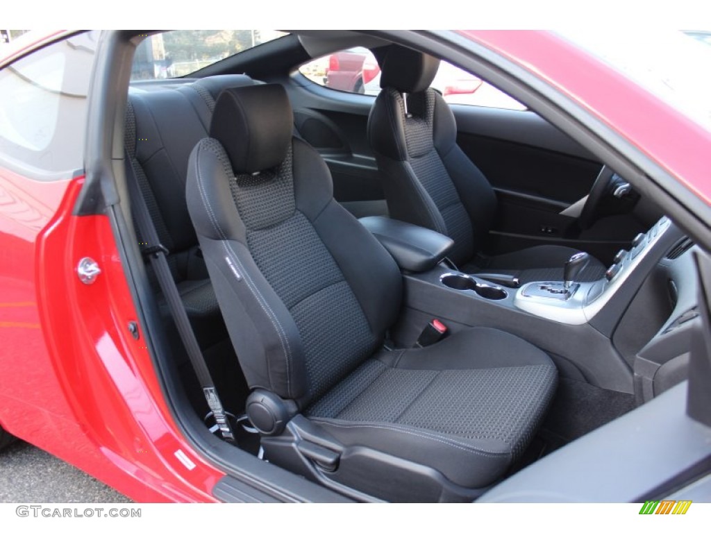 Black Interior 2010 Hyundai Genesis Coupe 2.0T Photo #60392630