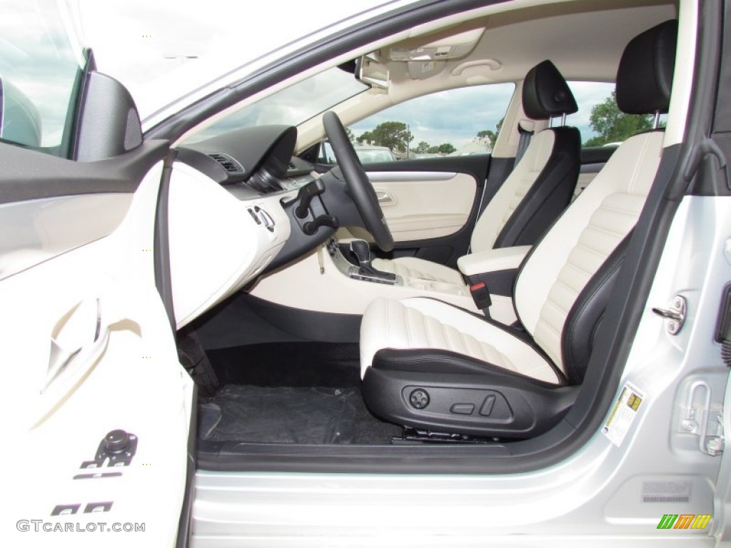 2012 CC Sport - White Gold Metallic / Black/Cornsilk Beige photo #3