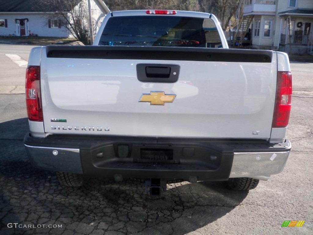 2012 Silverado 1500 LT Extended Cab 4x4 - Silver Ice Metallic / Ebony photo #6