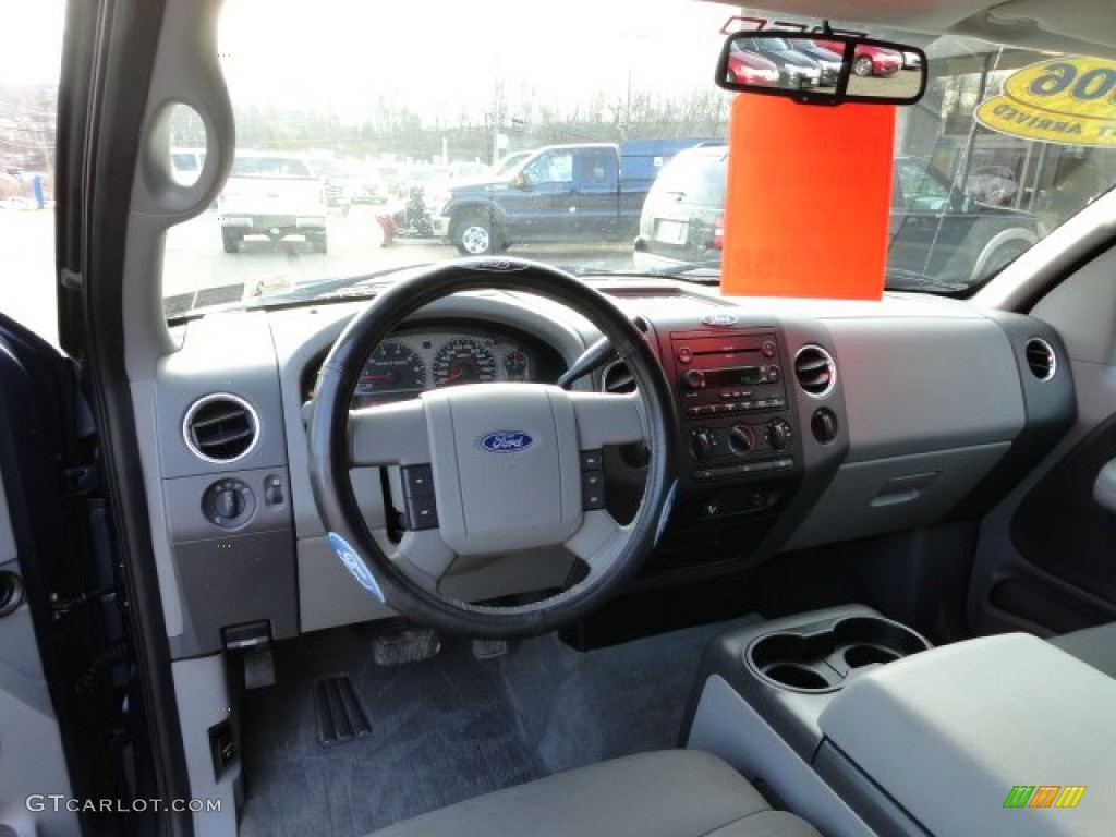 2006 F150 XLT SuperCab 4x4 - Medium Wedgewood Blue Metallic / Medium/Dark Flint photo #15