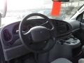 2008 Dark Shadow Grey Metallic Ford E Series Van E350 Super Duty XLT Passenger  photo #14
