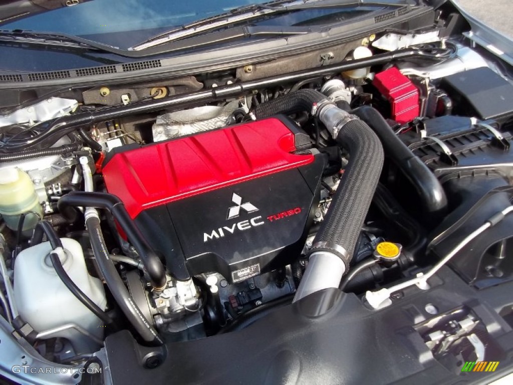2008 Mitsubishi Lancer Evolution GSR 2.0 Liter Turbocharged DOHC 16-Valve MIVEC 4 Cylinder Engine Photo #60396845