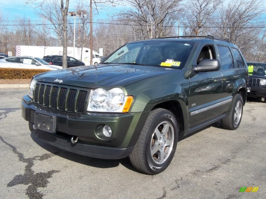 2006 Grand Cherokee Laredo 4x4 - Jeep Green Metallic / Dark Khaki/Light Graystone photo #2