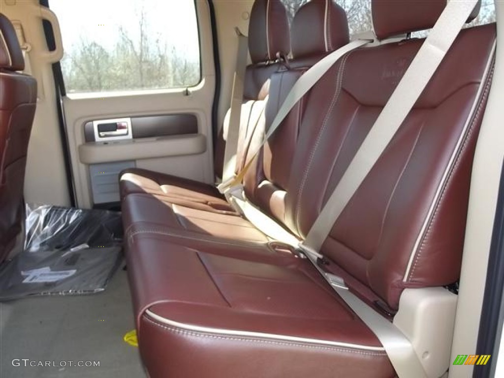 King Ranch Chaparral Leather Interior 2012 Ford F150 King Ranch SuperCrew 4x4 Photo #60398726