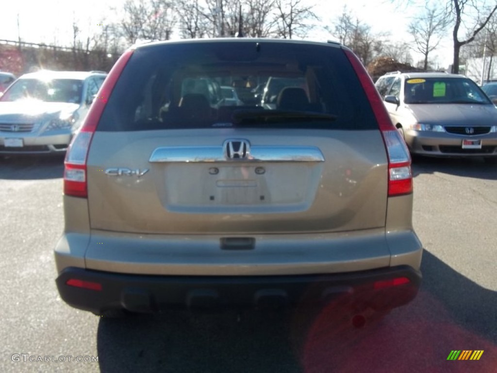 2008 CR-V EX 4WD - Borrego Beige Metallic / Ivory photo #7