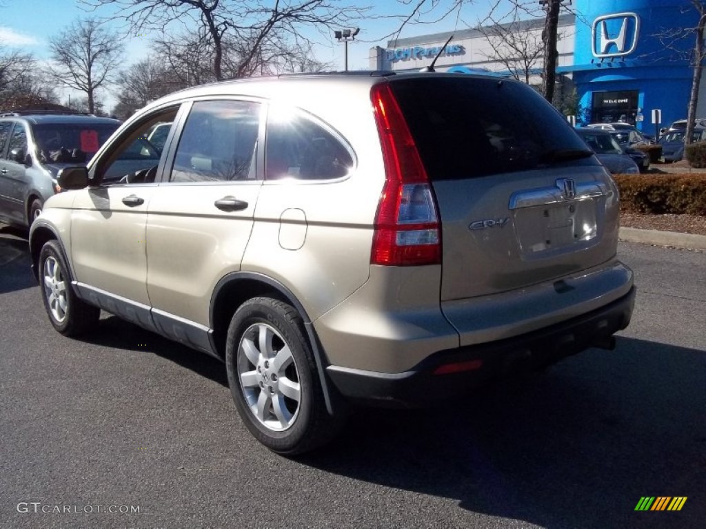 2008 CR-V EX 4WD - Borrego Beige Metallic / Ivory photo #8