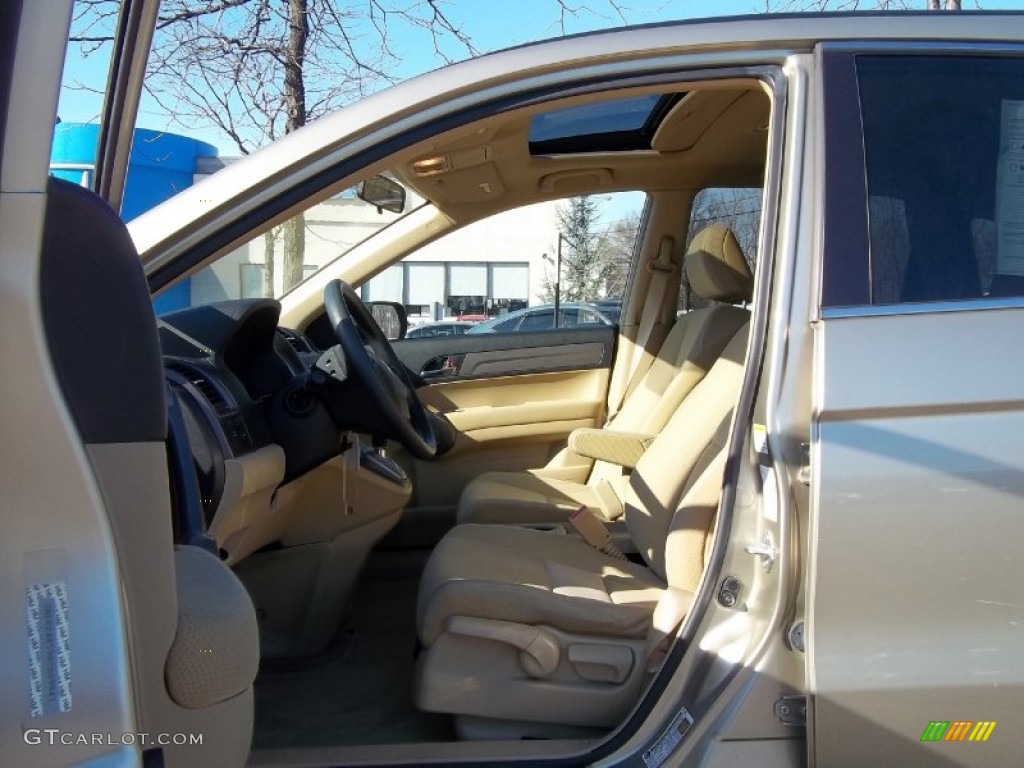 2008 CR-V EX 4WD - Borrego Beige Metallic / Ivory photo #13