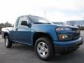 Aqua Blue Metallic 2011 Chevrolet Colorado LT Regular Cab Exterior