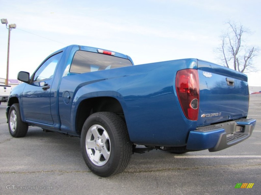 Aqua Blue Metallic 2011 Chevrolet Colorado LT Regular Cab Exterior Photo #60399719