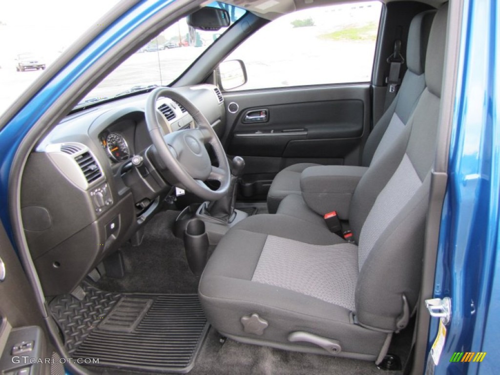 Ebony Interior 2011 Chevrolet Colorado LT Regular Cab Photo #60399767