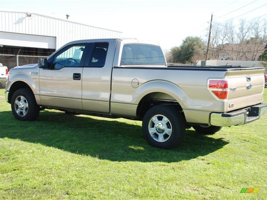 2012 F150 XLT SuperCab - Pale Adobe Metallic / Pale Adobe photo #5