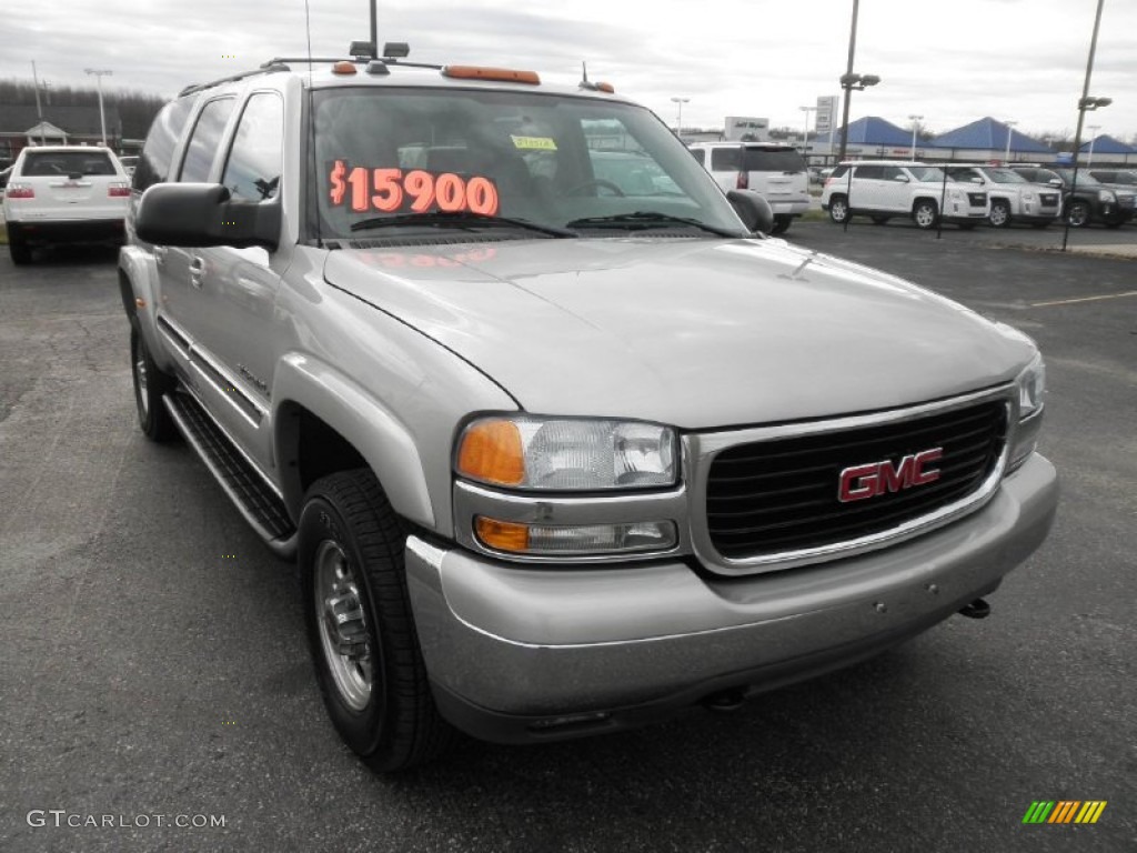 2004 Yukon XL 2500 SLT 4x4 - Silver Birch Metallic / Pewter/Dark Pewter photo #2