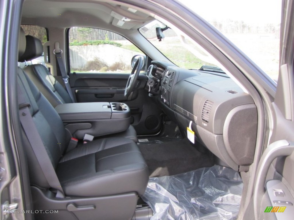 2012 Silverado 1500 LT Crew Cab 4x4 - Graystone Metallic / Ebony photo #13