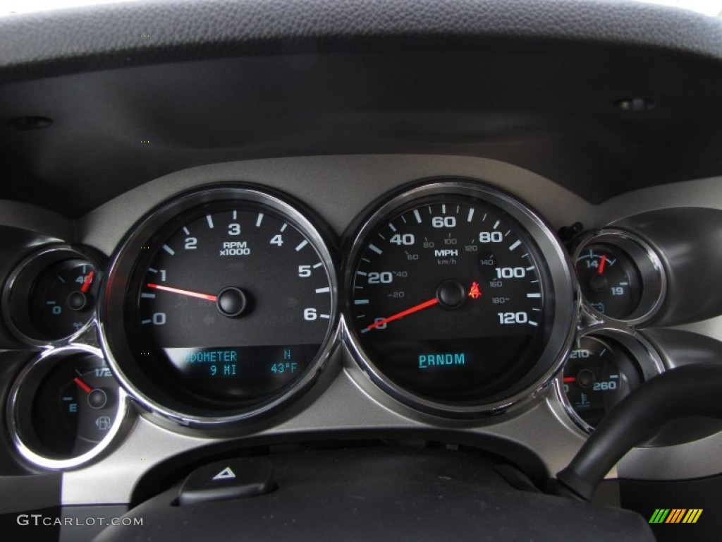 2012 Silverado 1500 LT Crew Cab 4x4 - Graystone Metallic / Ebony photo #16