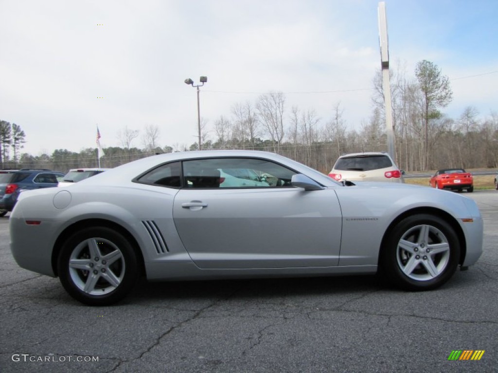 2012 Camaro LT Coupe - Silver Ice Metallic / Black photo #8