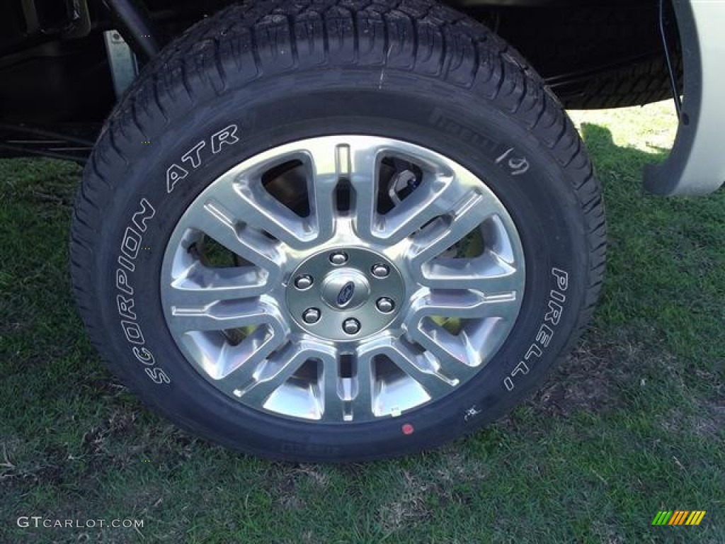 2012 Ford F150 Platinum SuperCrew 4x4 Wheel Photo #60400655