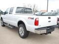 Oxford White - F250 Super Duty Lariat Crew Cab Photo No. 4