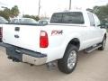 Oxford White - F250 Super Duty Lariat Crew Cab Photo No. 6