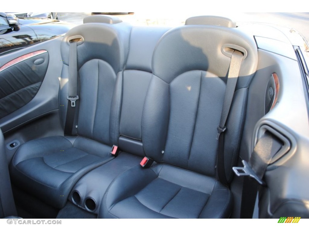 2005 Mercedes-Benz CLK 320 Cabriolet Rear Seat Photo #60401729
