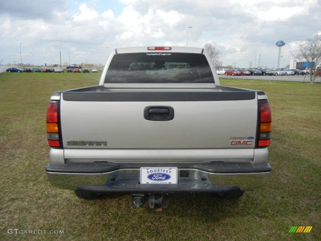 2006 Sierra 1500 SLT Crew Cab - Silver Birch Metallic / Pewter photo #3