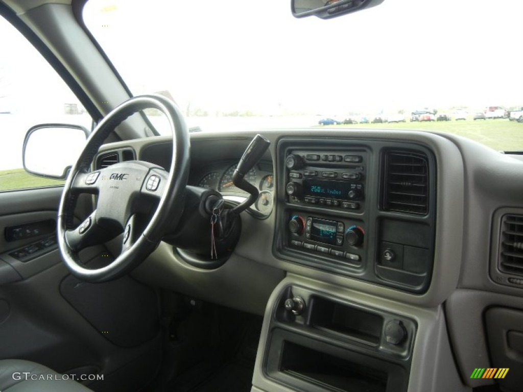2006 Sierra 1500 SLT Crew Cab - Silver Birch Metallic / Pewter photo #6