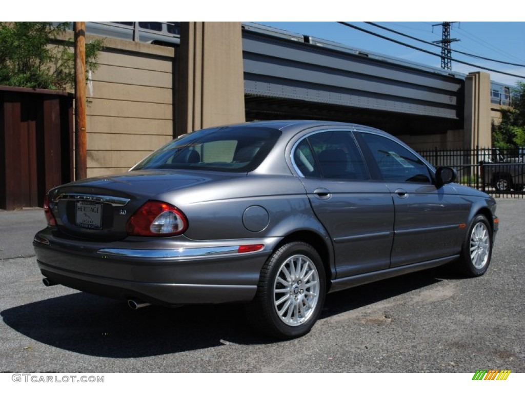 2007 X-Type 3.0 - Shadow Grey Metallic / Charcoal photo #6