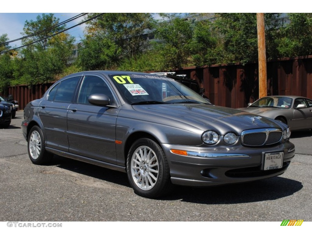 2007 X-Type 3.0 - Shadow Grey Metallic / Charcoal photo #7
