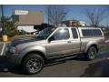 2004 Polished Pewter Metallic Nissan Frontier XE V6 King Cab 4x4  photo #1