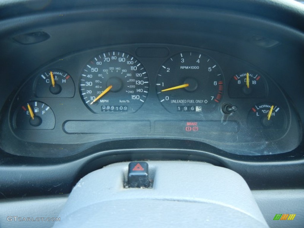 1995 Ford Mustang GT Convertible Gauges Photo #60403657